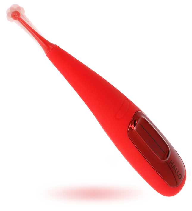 HALLO - FOCUS VIBRATOR RED