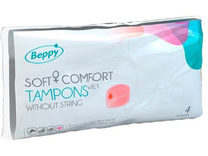 BEPPY - SOFT COMFORT TAMPONS WET 4 UNITS