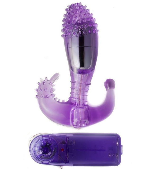BAILE - LILAC VAGINAL AND ANAL STIMULATOR WITH VIBRATION