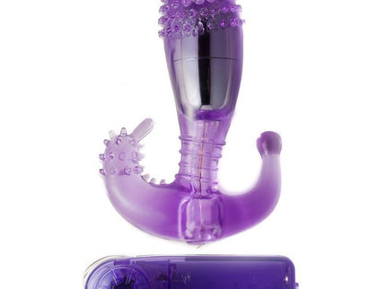 BAILE - LILAC VAGINAL AND ANAL STIMULATOR WITH VIBRATION