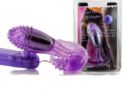 BAILE - LILAC VAGINAL AND ANAL STIMULATOR WITH VIBRATION