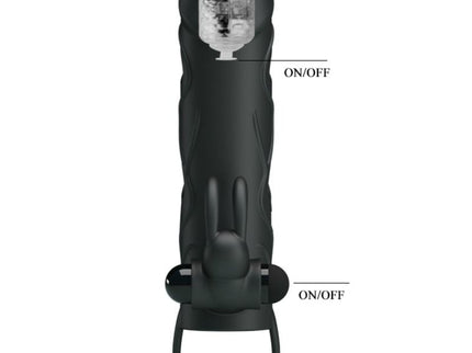 PRETTY LOVE - SILICONE COVER WITH VIBRATION 14 CM 2.0