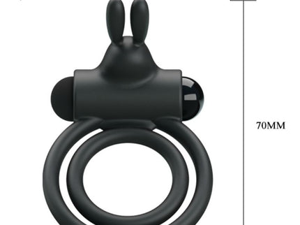 PRETTY LOVE - OSMOND SILICONE VIBRATOR RING