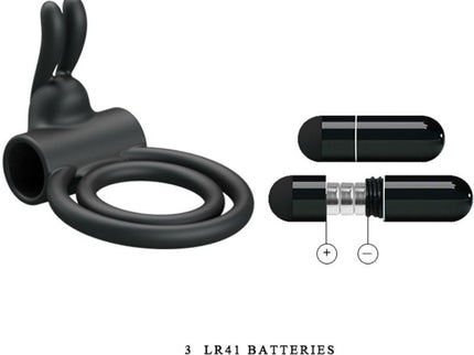 PRETTY LOVE - OSMOND SILICONE VIBRATOR RING