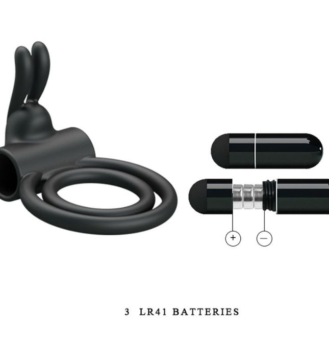 PRETTY LOVE - OSMOND SILICONE VIBRATOR RING