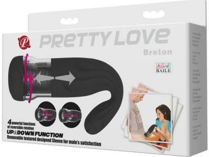 PRETTY LOVE - MALE BRETON MULTIFUNCTION MASTURBATOR