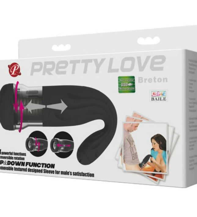 PRETTY LOVE - BRETON MULTIFUNCTION RECHARGEABLE MASTURBATOR