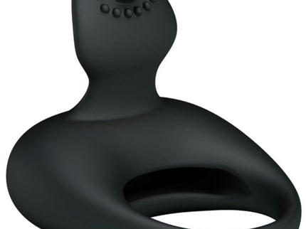 PRETTY LOVE - VIBRATING RING WITH TONGUE