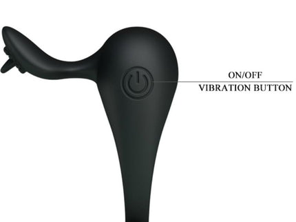 PRETTY LOVE - VIBRATING RING WITH TONGUE