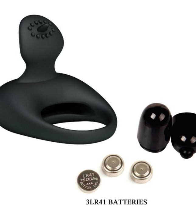 PRETTY LOVE - VIBRATING RING WITH TONGUE