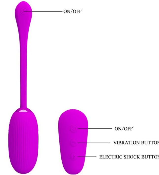 PRETTY LOVE - SHOCK FUN VIBRATING EGG AND ELECTROSHOCK