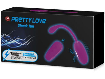 PRETTY LOVE - SHOCK FUN VIBRATING EGG AND ELECTROSHOCK