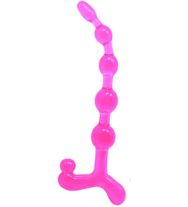 BAILE - BENDY TWIST PINK ANAL BALLS