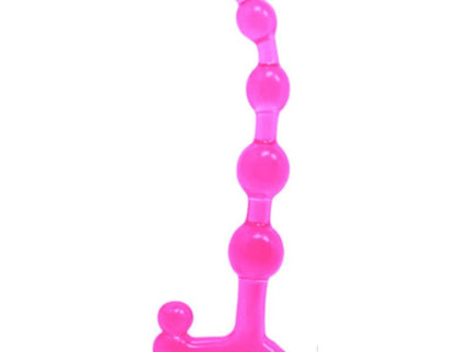 BAILE - BENDY TWIST PINK ANAL BALLS