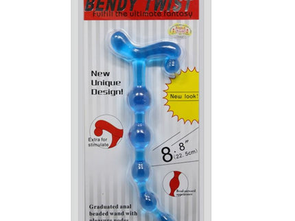BAILE - BENDY TWIST BLUE ANAL BALLS