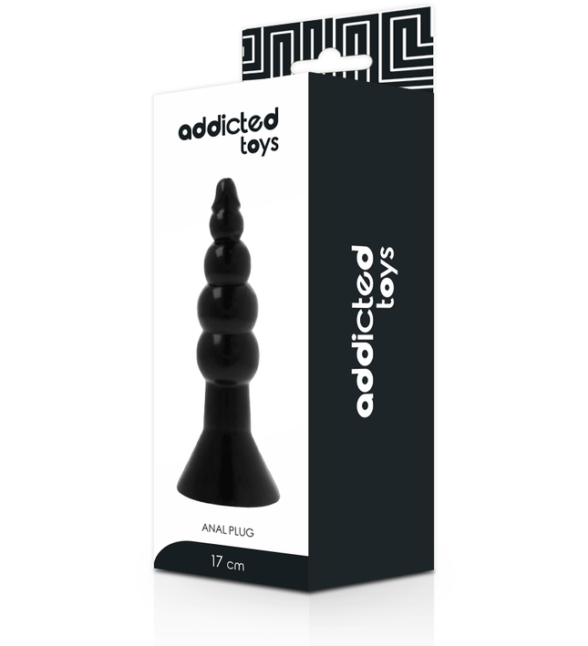 ADDICTED TOYS - ANAL PLUG 17 CM BLACK