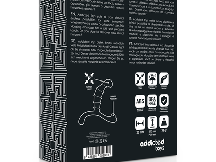 ADDICTED TOYS - PROSTATE ANAL PLEASURE BLACK