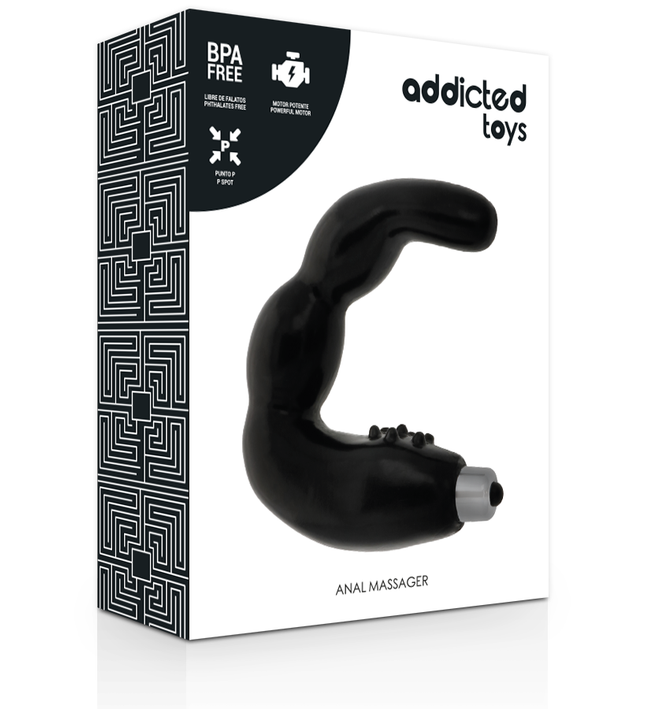 ADDICTED TOYS - PROSTATE ANAL MASSAGER VIBRATION