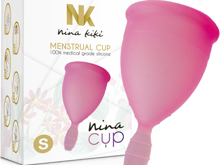 NINA KIKÍ - MENSTRUAL CUP PINK - SIZE S