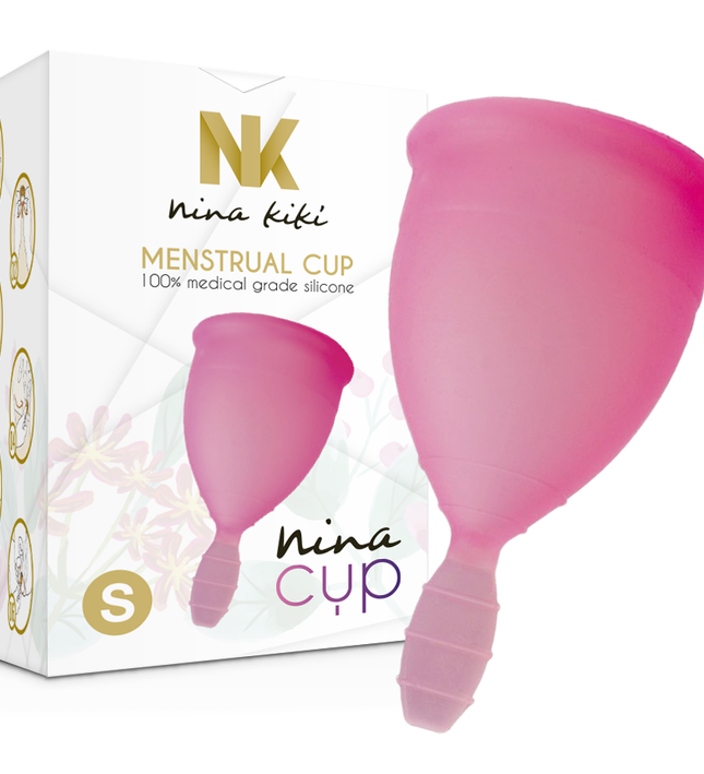 NINA KIKÍ - MENSTRUAL CUP PINK - SIZE S
