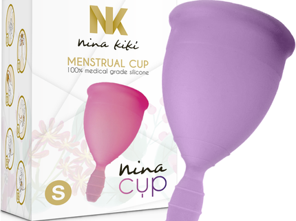 NINA KIKÍ - MENSTRUAL CUP PURPLE - SIZE S