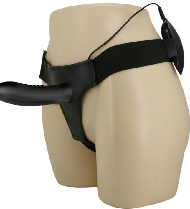 PRETTY LOVE - MYRON STRAP ON WITH VIBRATION AND HOLLOW DILDO