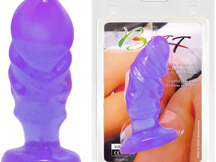BAILE - UNISEX ANAL PLUG WITH LILAC SUCTION CUP