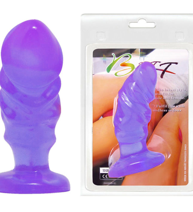 BAILE - UNISEX ANAL PLUG WITH LILAC SUCTION CUP