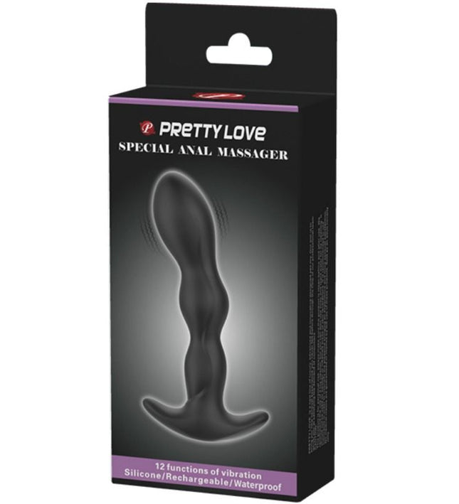 PRETTY LOVE - ANAL MASSAGER 12 VIBRATION MODES