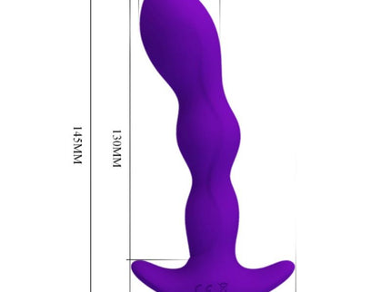 PRETTY LOVE - ANAL MASSAGER 12 LILAC VIBRATION MODES