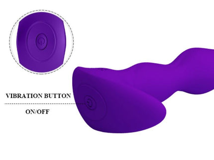 PRETTY LOVE - ANAL MASSAGER 12 LILAC VIBRATION MODES