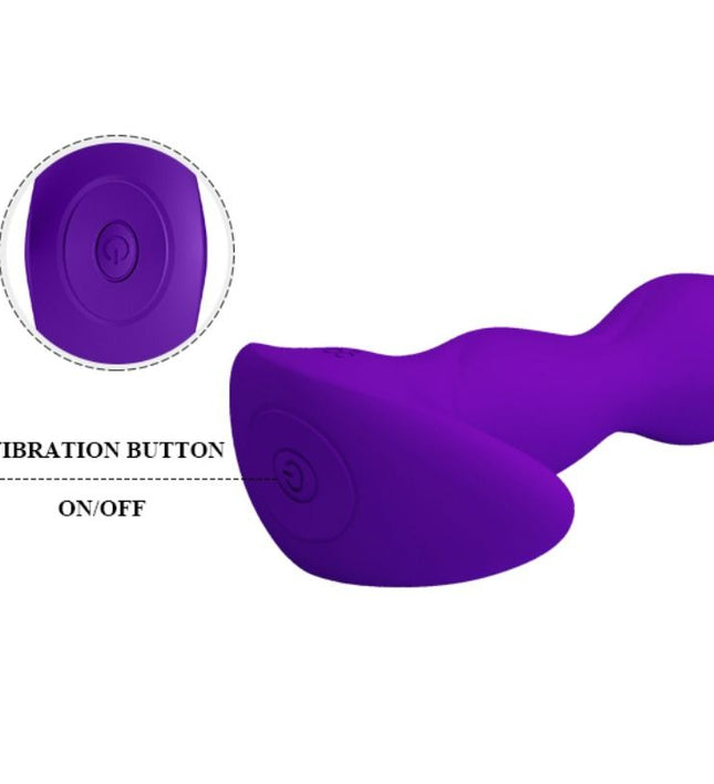 PRETTY LOVE - ANAL MASSAGER 12 LILAC VIBRATION MODES