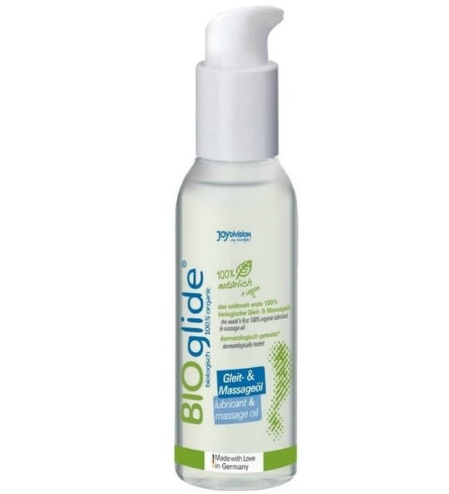 BIOGLIDE - ORGANIC LUBRICANT AND MASSAGE OIL 125 ML