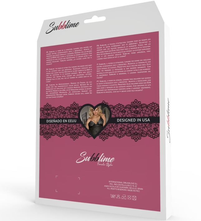 SUBBLIME - QUEEN PLUS FETISH SHORT SLEEVE TEDDY