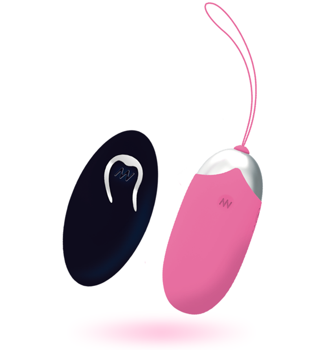 INTENSE - FLIPPY II VIBRATING EGG WITH REMOTE CONTROL PINK
