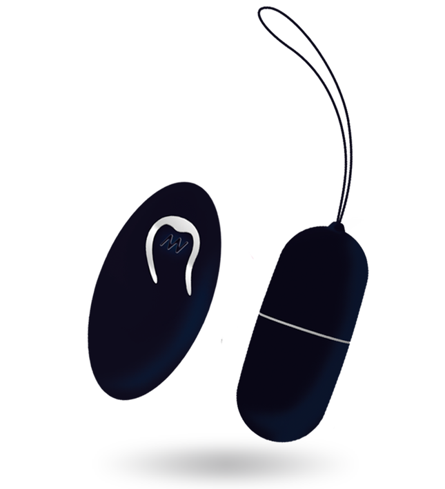 INTENSE - FLIPPY I VIBRATING EGG WITH REMOTE CONTROL BLACK