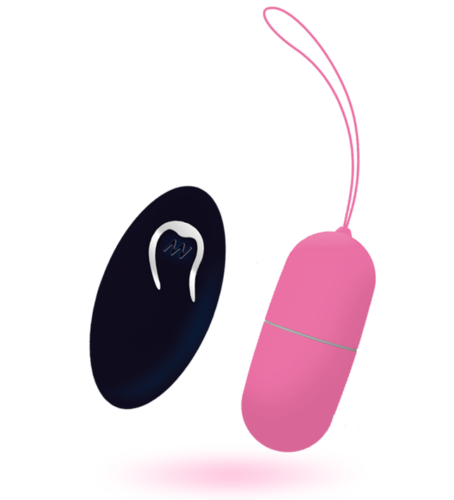 INTENSE - FLIPPY I VIBRATING EGG WITH REMOTE CONTROL PINK