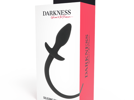DARKNESS - ANAL PLUG 28 CM BLACK SILICONE