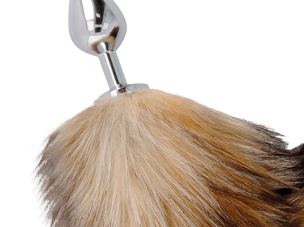 DARKNESS - TAIL BUTT PLUG SILVER