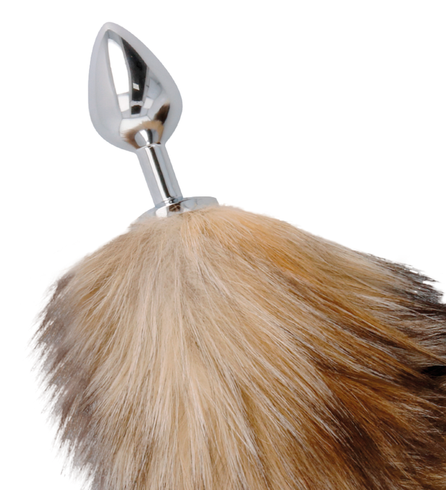 DARKNESS - TAIL BUTT PLUG SILVER