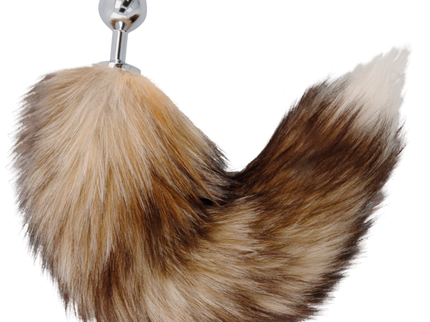 DARKNESS - TAIL BUTT PLUG SILVER