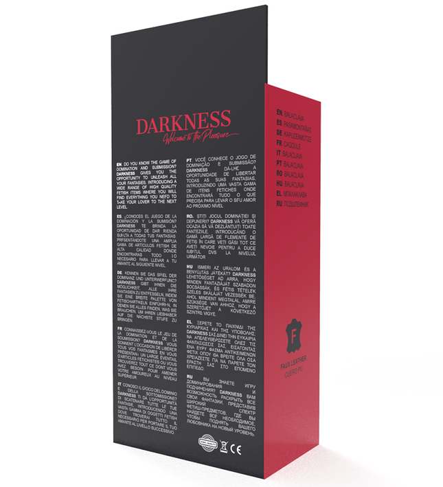 DARKNESS - SUBJUGATION MASK BLACK