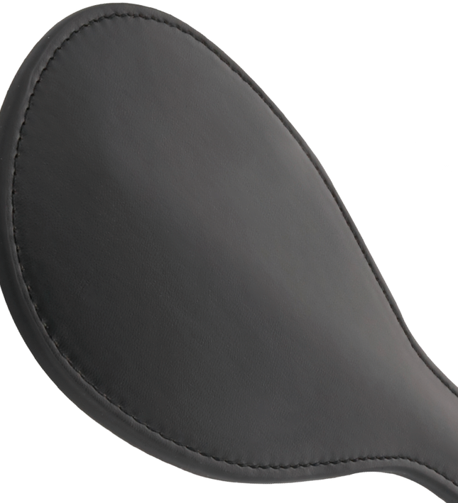 DARKNESS - ROUNDED BLACK FETISH PADDLE