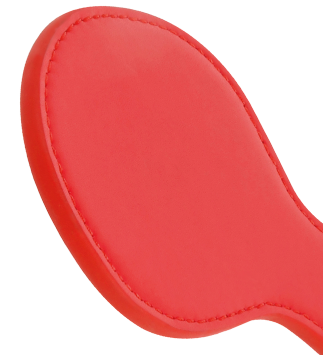 DARKNESS - RED ROUNDED FETISH PADDLE