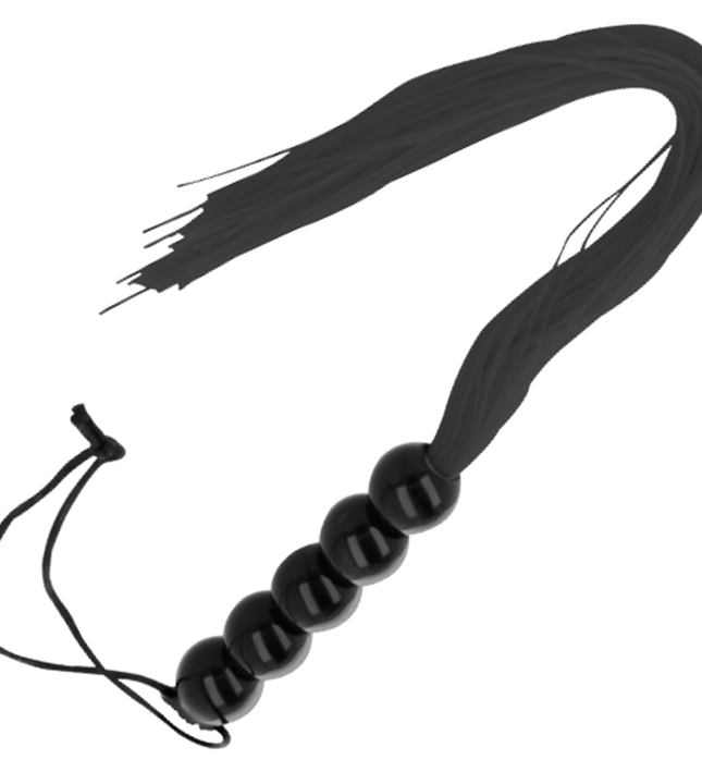 DARKNESS - THIN BLACK BONDAGE WHIP