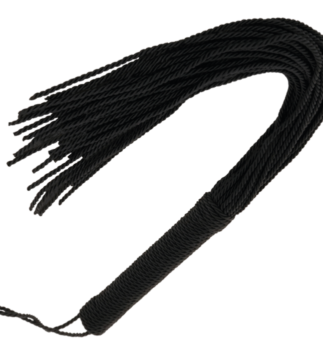 DARKNESS - BLACK BONDAGE WHIP 50CM