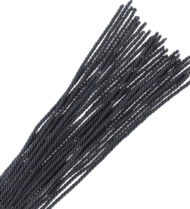 DARKNESS - BLACK BONDAGE WHIP 50CM