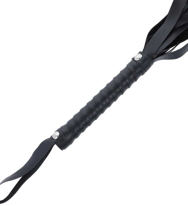 DARKNESS - BLACK BONDAGE WHIP 51 CM