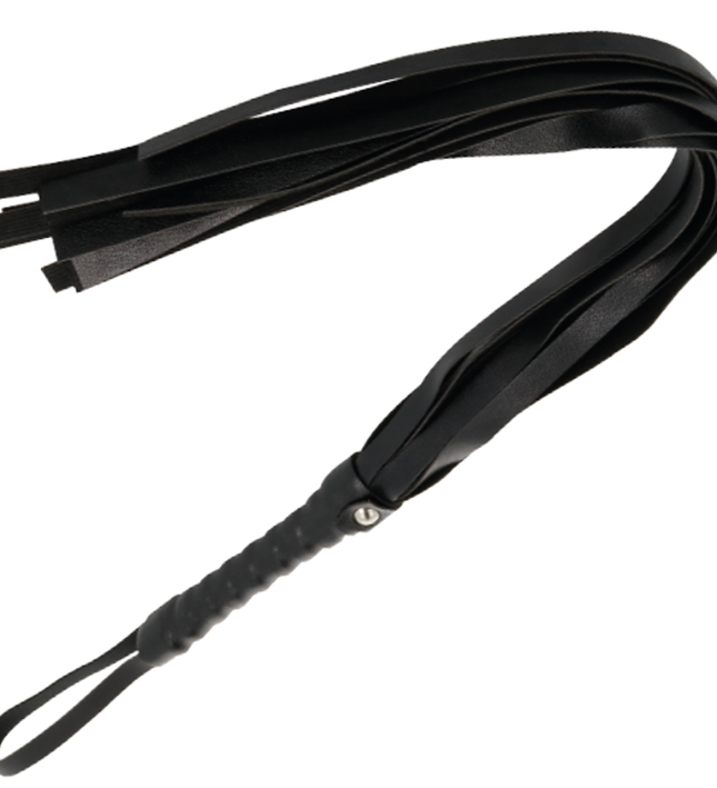 DARKNESS - BLACK BONDAGE WHIP 45 CM