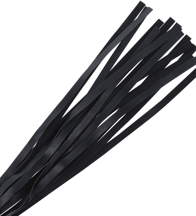 DARKNESS - BLACK BONDAGE WHIP 45 CM